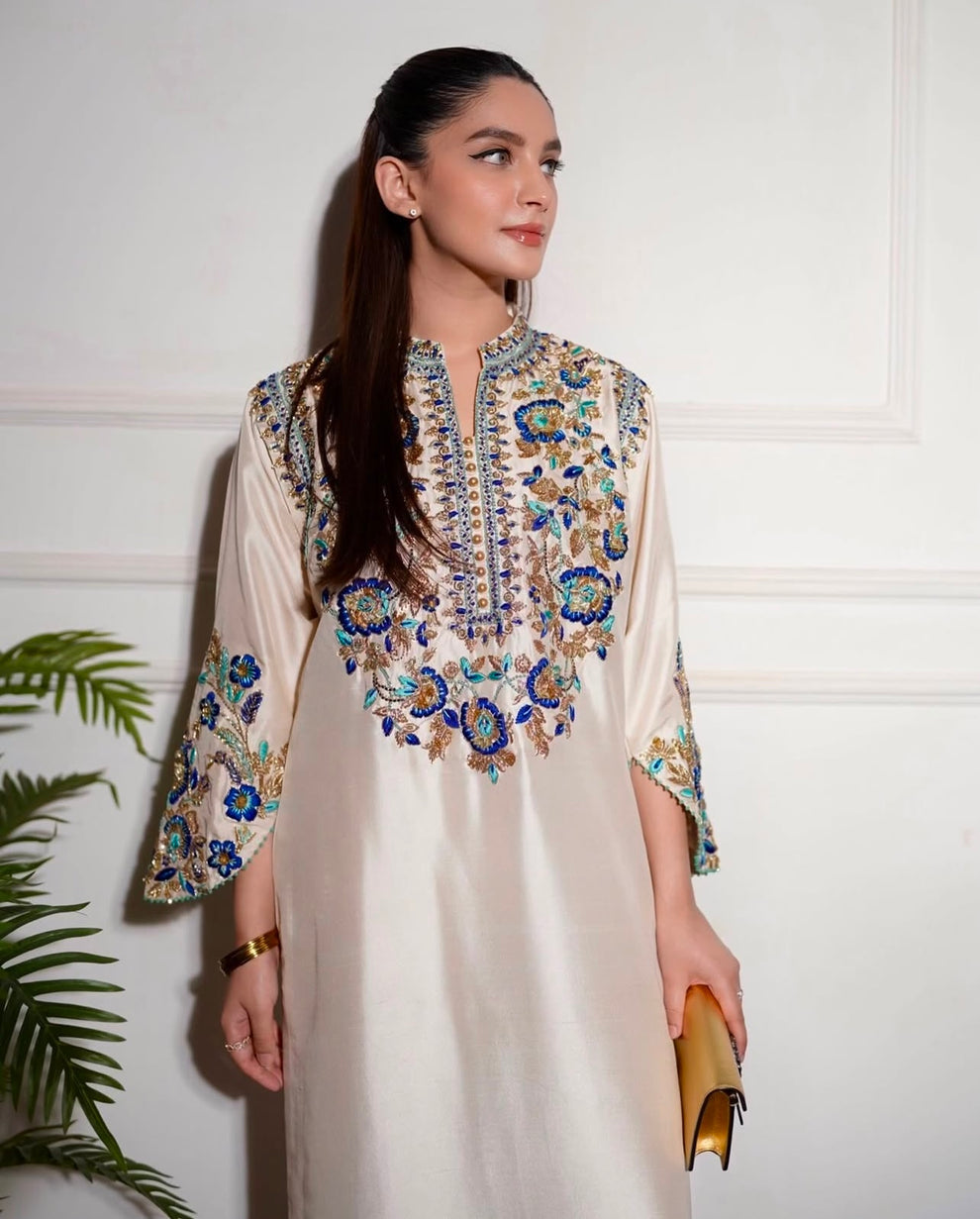 Aleena Khan Designer - White Ayla's Atelier